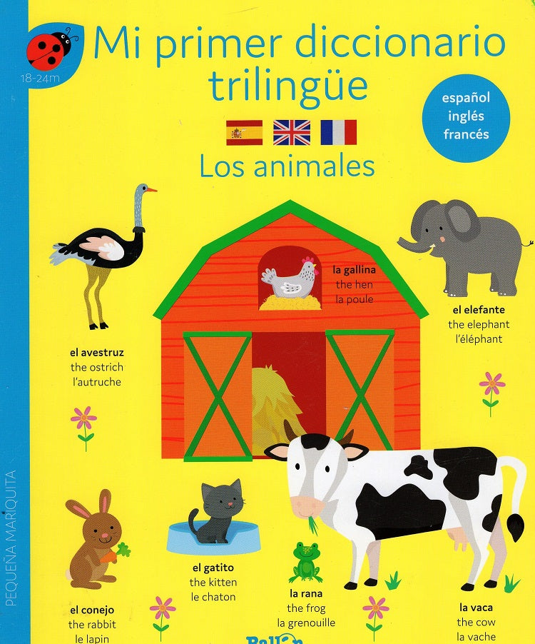 DICCIONARIO TRILINGUE ANIMALES