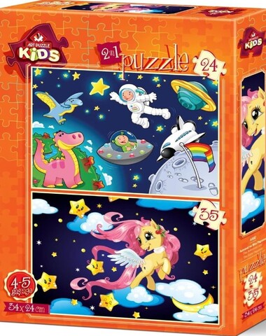 PUZZLE ASTRONAUTA Y EL BEBE PEGASO 24 PZ