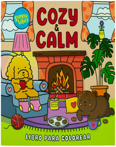COZY & CALM LIBRO PARA COLOREAR