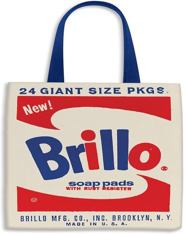 ANDY WARHOL BRILLO TOTE BAG