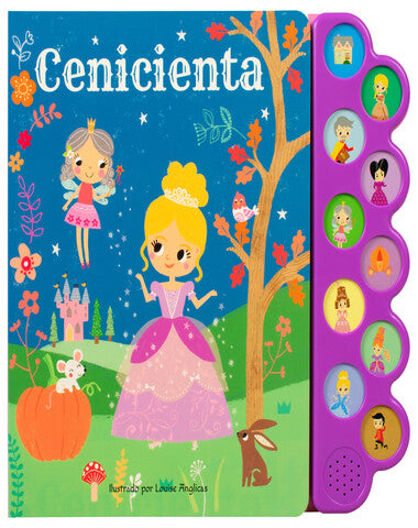 CENICIENTA 10 BOTONES CON SONIDOS