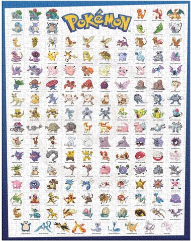 JCA4469 PUZZLE POKEMON ED ORIGI 1000 PZ