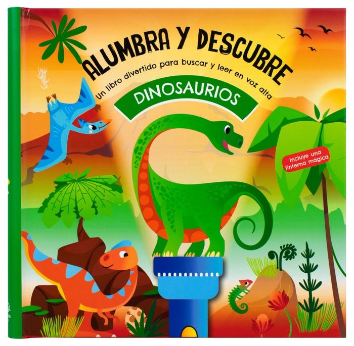 DINOSAURIOS ALUMBRA Y DESCUBRE