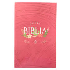 SANTA BIBLIA 1960 LETRA GRD ROSA FLORES