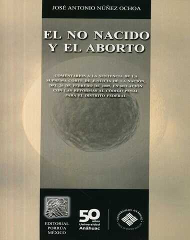 NO NACIDO Y EL ABORTO, EL