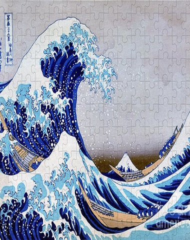PUZZLE LA GRAN OLA DE KANAGAWA 1000 PZS