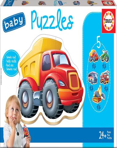 PUZZLE BABY VEHICULOS I 19PZ