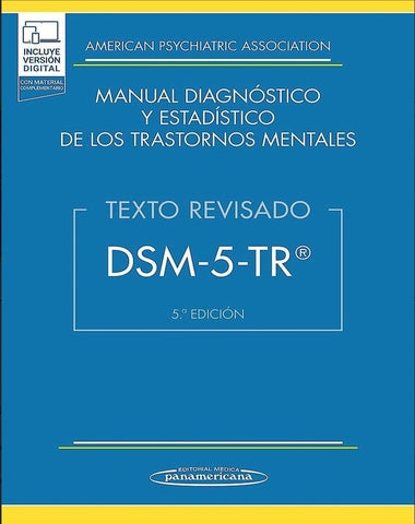 DSM 5 MANUAL DIAGNOSTICO Y ESTADISTICO D