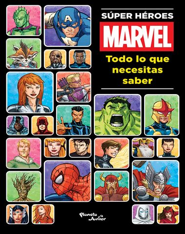 SUPER HEROES MARVEL TODO LO QUE NECESITA