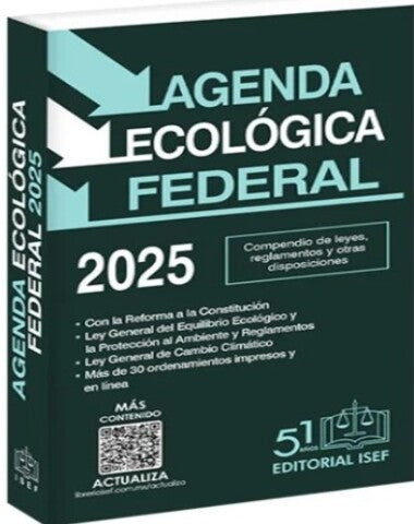 AGENDA ECOLOGICA FEDERAL 2025