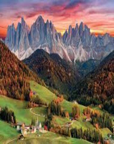 PUZZLE VAL DI FUNES ITALIA 2000 PZ