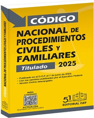 CODIGO NACIONAL DE PROCEDIMIENTOS CIVILE