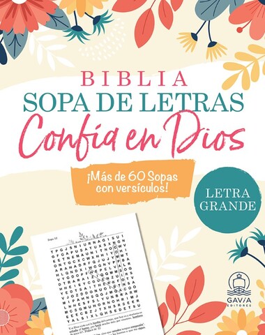 BIBLIA SOPA DE LETRAS CONFIA EN DIOS