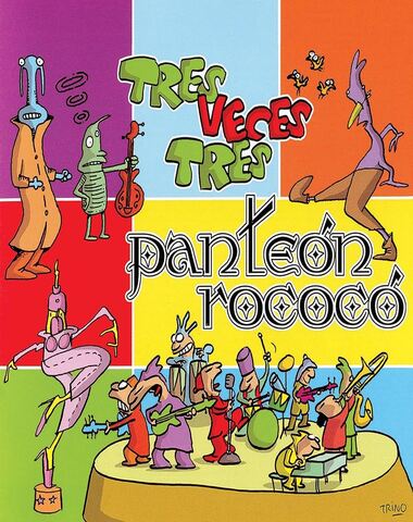 LP PANTEON ROCOCO / TRES VECES TRES