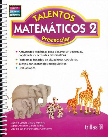 TALENTOS MATEMATICOS 2° PREESC.