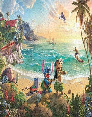 JCA4842 PUZZLE LILO Y STICH 1000 PZ