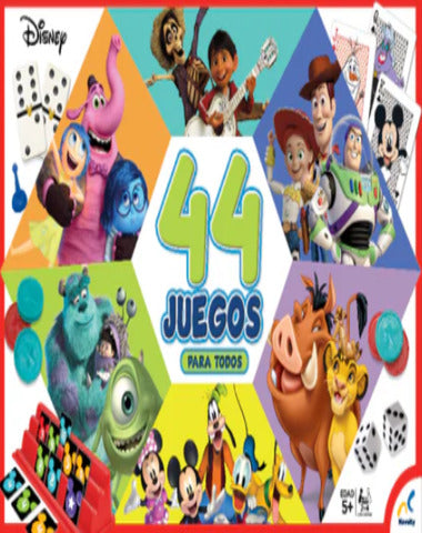 JCA 4284 DISNEY 44 JUEGOS PARA TODOS