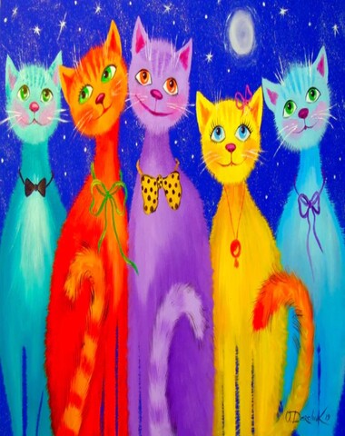 PUZZLE GATOS SONRIENTES 1000 PZ