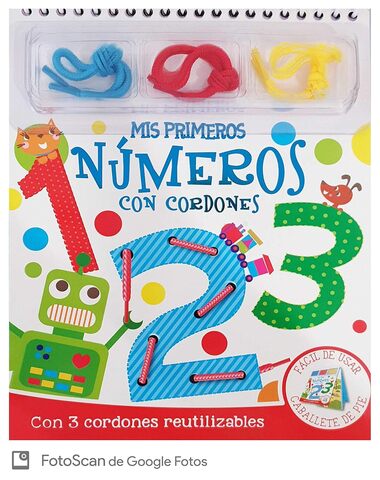 MIS PRIMEROS NUMEROS CON CORDONES