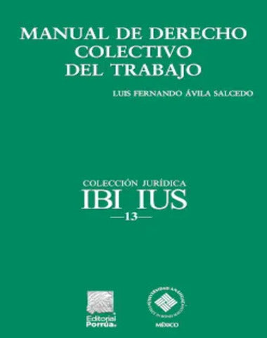 MANUAL DE DERECHO COLECTIVO DEL TRABAJO