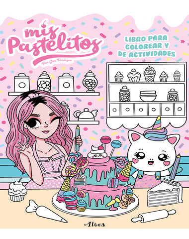 MIS PASTELITOS LIBROS PARA COLOREAR Y DE