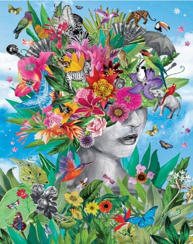 PUZZLE CABEZA EN LA SELVA 500 PZ