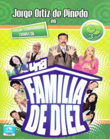 FAMILIA DE DIEZ 1 TEMPORADA 3 DVDS