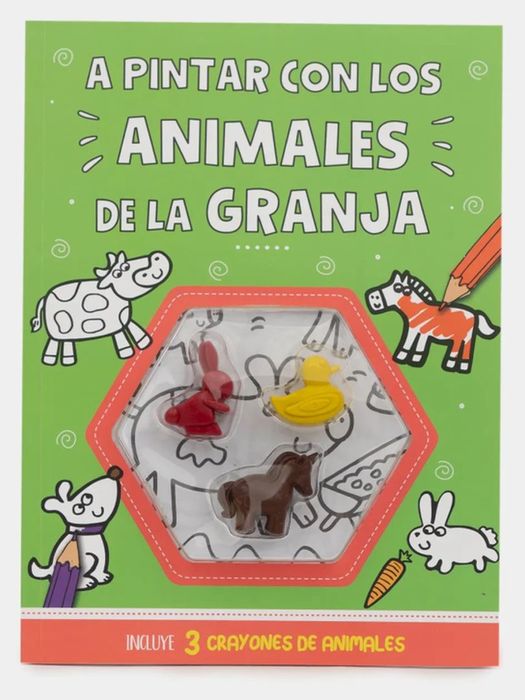 A PINTAR CON LOS ANIMALES DE GRANJA