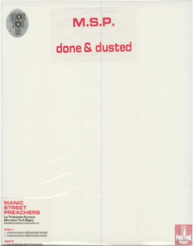LP MANIC STREET PREACHERS / DONE Y DUSTE
