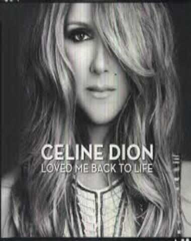 LP CELINE DION / LOVED ME BACK TO LIFE