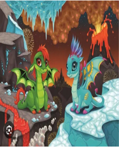 DRAGONES BEBE 100 PZ