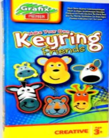 MAKE YOUR OWN KEYRING FRIENDS