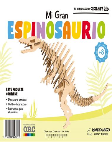 MI DINOSAURIO 3D ESPINOSAURIO