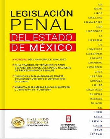 LEGISLACION PENAL ESTADO DE MEXICO