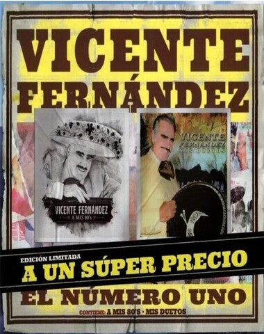 VICENTE FERNANDEZ / A MIS 80 / MIS DUETO