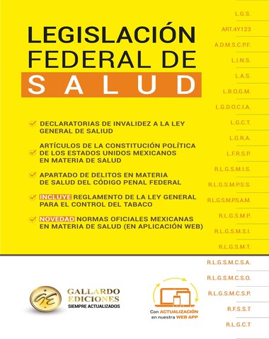 LEGISLACION FEDERAL DE SALUD 2025