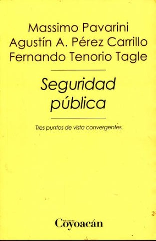 SEGURIDAD PUBLICA TRES PUNTOS DE VISTA