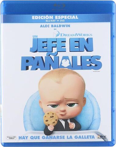 JEFE EN PAÑALES 3D + DVD