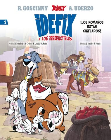 IDEFIX Y LOS IRREDUCTIBLES ROMANOS ESTAN