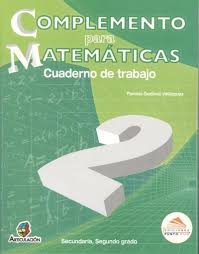 COMPLEMENTO PARA MATEMATICAS 2° SEC.