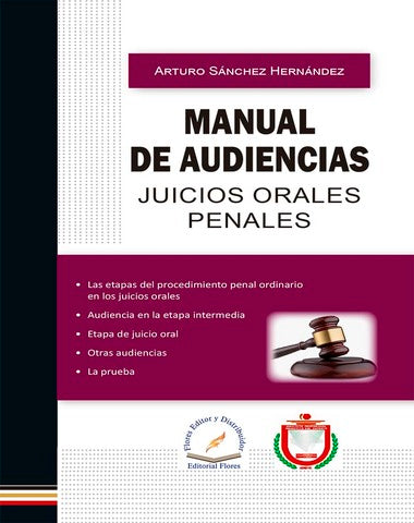 MANUAL DE AUDIENCIAS JUICIOS ORALES PENA