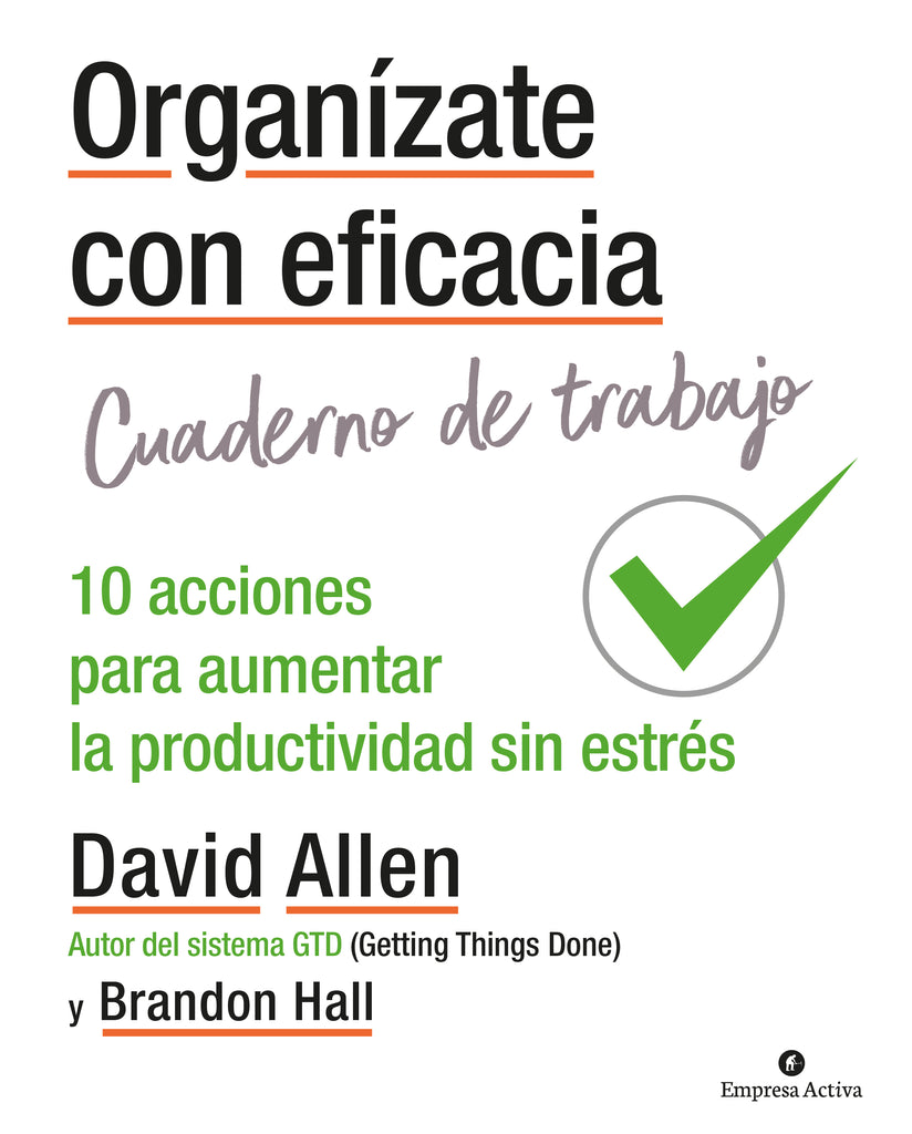 ORGANIZATE CON EFICACIA CUADERNO DE TRAB