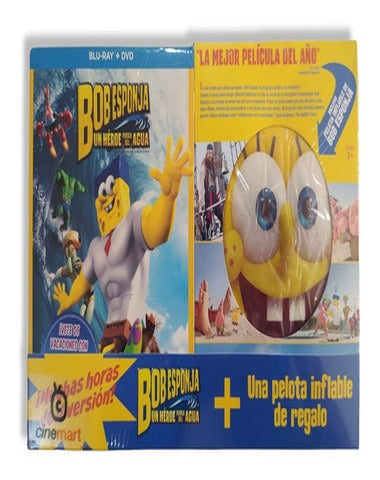 BOB ESPONJA UN HEROE FUERA DEL AGUA + PE