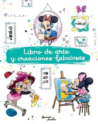 MINNIE LIBRO DE ARTE Y CREACIONES FABULO