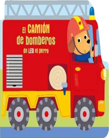 CAMION DE BOMBEROS DE LEO EL PERRO