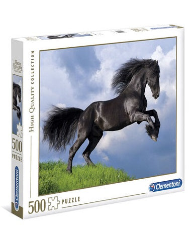 PUZZLE CABALLO NEGRO FRIESIANO 500 PZ