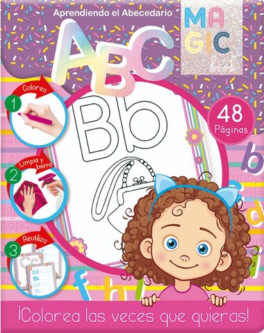 LIBRO MAGICO NIÑA
