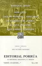 S/C 303 PEER GYNT / CASA DE MUÑECAS