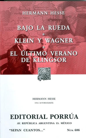 S/C 686 BAJO LA RUEDA / KLEIN Y WAGNER