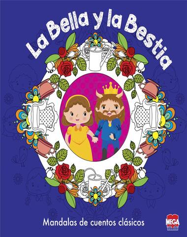 BELLA Y LA BESTIA MANDALAS DE CUENTO